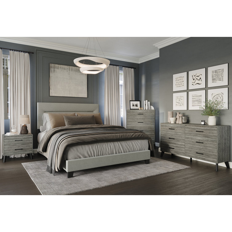 View of Ebern Designs Emery 4-pieces Bedroom set & Reviews | Wayfair